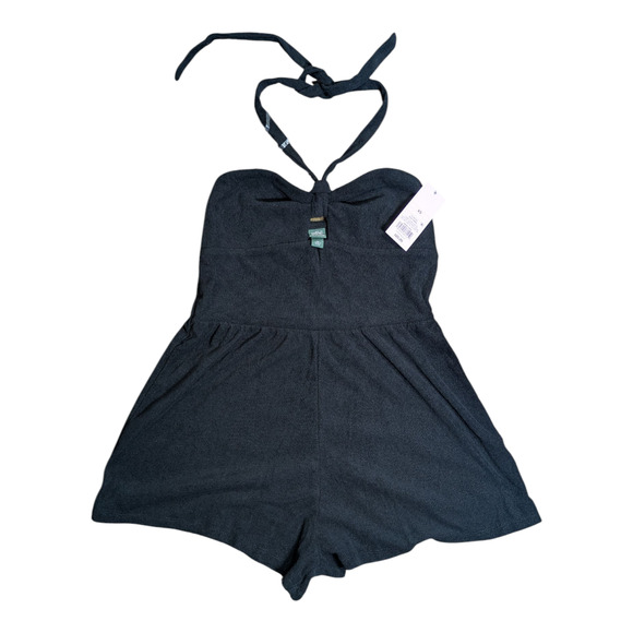 Wild Fable - Women's - Towel Terry Romper - Black - Size XS - Picture 1 of 7
